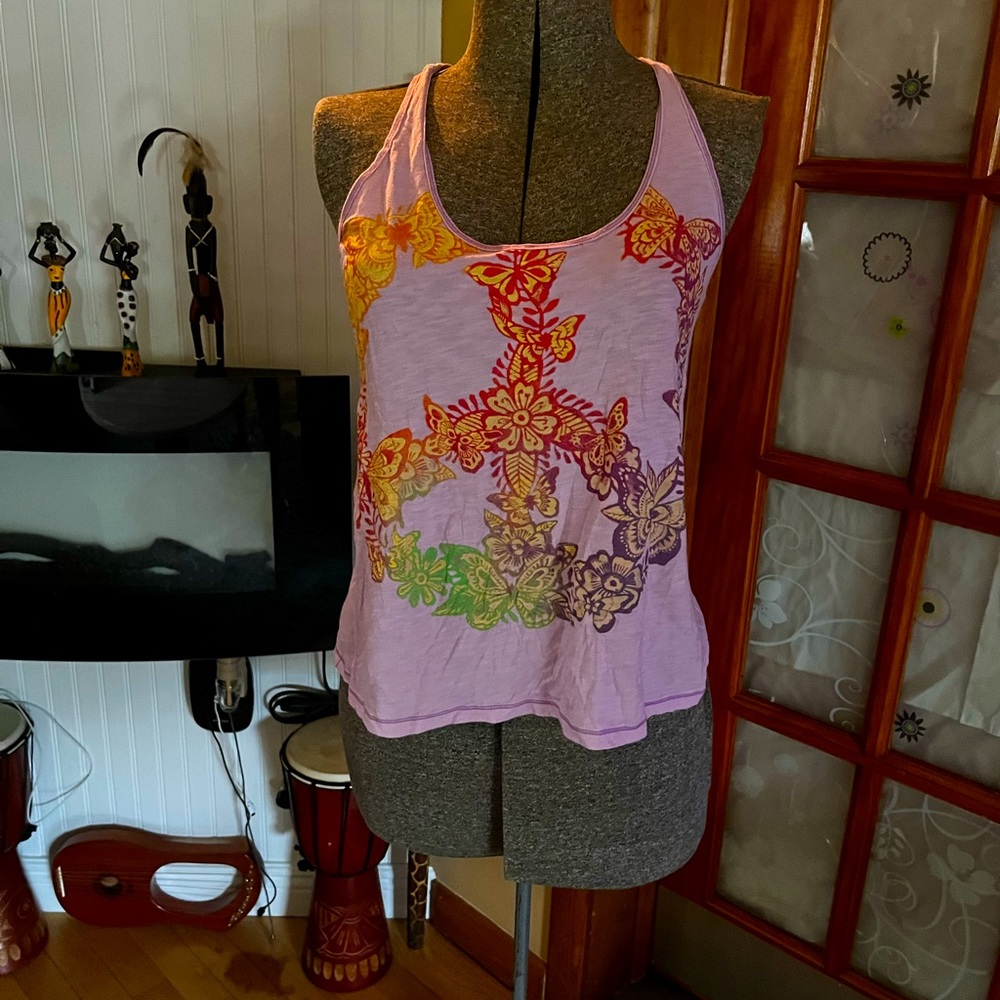Lucky brand racerback sz L